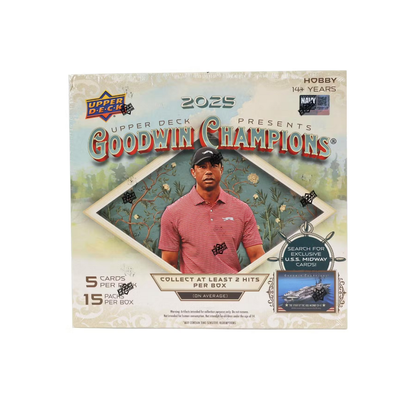 2025 Upper Deck Goodwin Champions Hobby Box *Contact Us To Order*