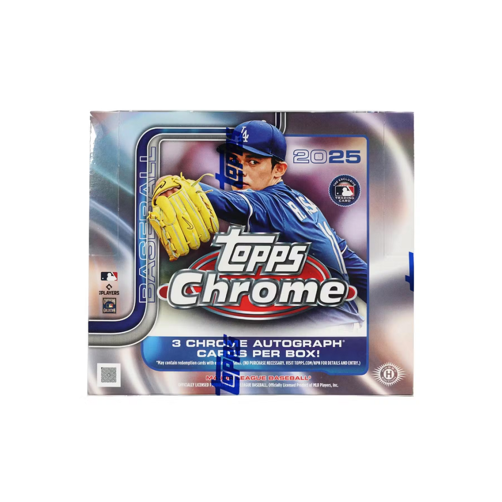 2025 Topps Chrome Labubu 1box 2025 Topps Chrome Baseball Jumbo Box
