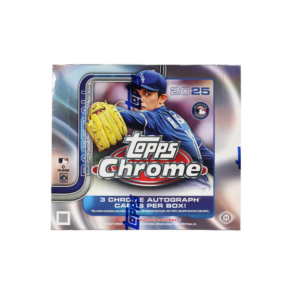2025 Topps Chrome Baseball Jumbo Box | Collector Store LLC