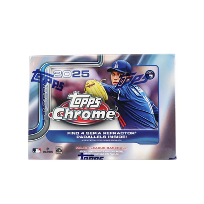 2025 Topps Chrome Baseball Blaster Box