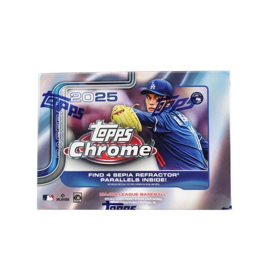2025 Topps Chrome Baseball Blaster Box