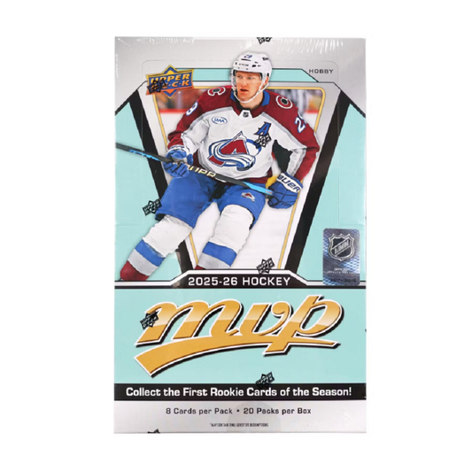 2025-26 Upper Deck MVP Hockey Hobby Box *Contact Us To Order*