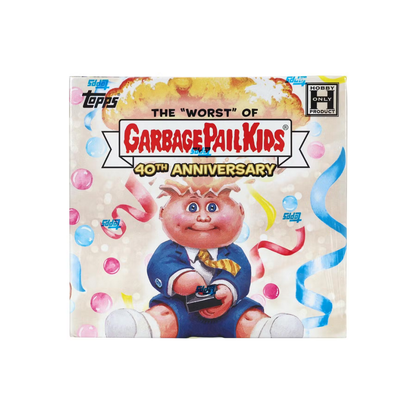 2025 Topps Garbage Pail Kids: Worst of Garbage Pail Kids 40th Anniversary Edition Hobby Box