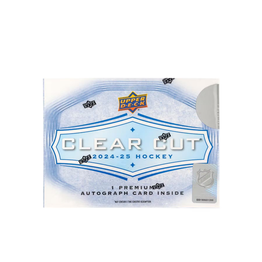2024-25 Upper Deck Clear Cut Hockey Hobby Box *Contact Us To Order*