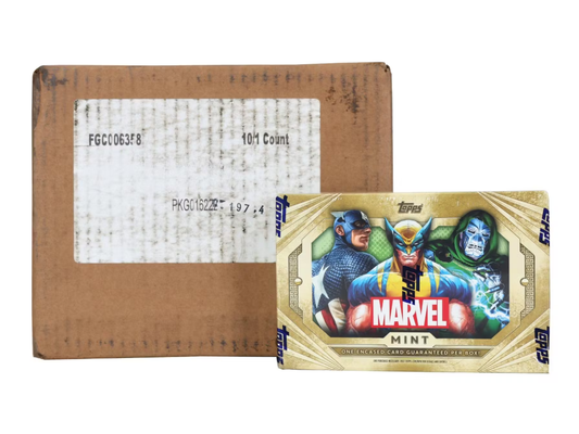 2025 Topps Marvel Mint 10-Box Hobby Case