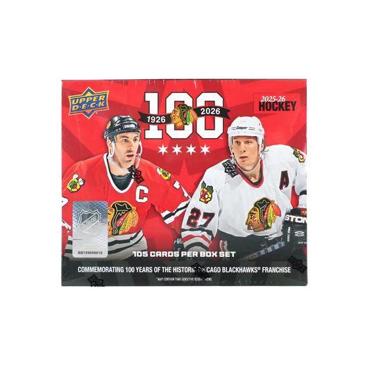 2025-26 Upper Deck Blackhawks Centennial Hockey Box Set *Contact Us To Order*