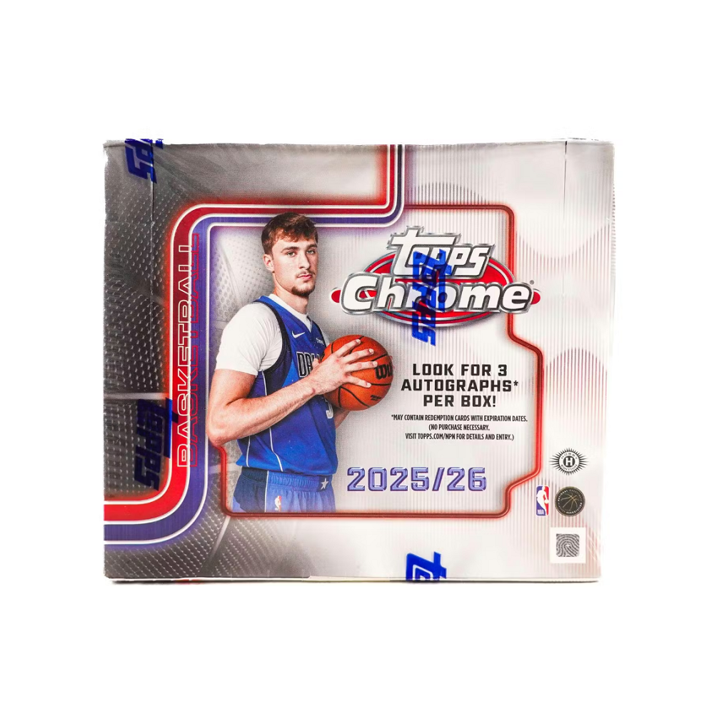 2025-26 Topps Chrome Basketball Jumbo Box