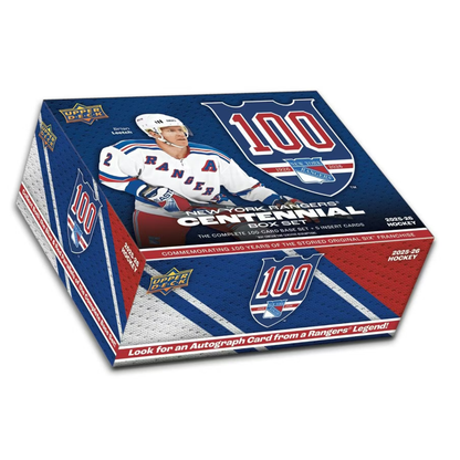 2025-26 Upper Deck New York Rangers Centennial Box