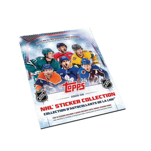 2025-26 Topps NHL Sticker Collection Album