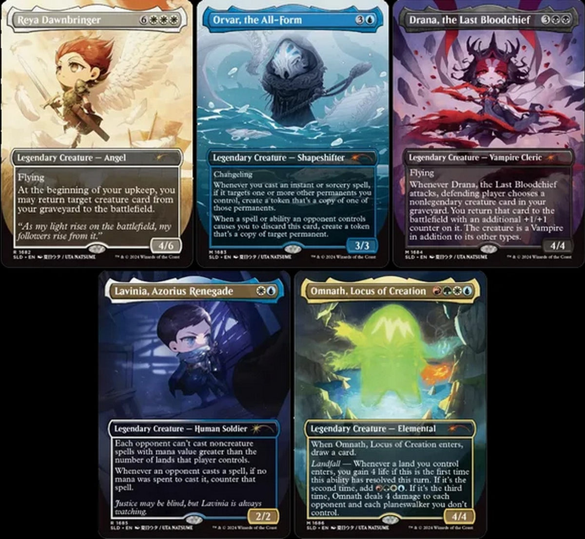 Magic The Gathering Li'l Legends Secret Lair [Rainbow Foil Edition]