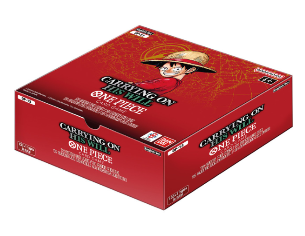 One Piece TCG: Carrying On His Will Booster Box [OP-13] *Expected Release Date 11-07-2025*