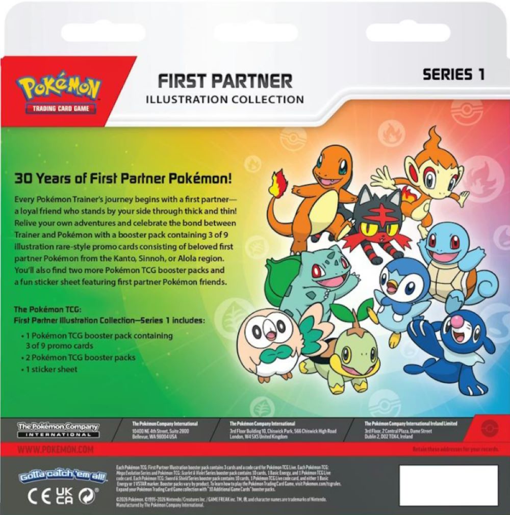 pokemon first partner booster pack Pokemon Chinese First Partner Display Set Bulbasaur main image 1