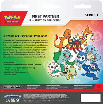 Pokemon: First Partner Illustration Collection - Series 1