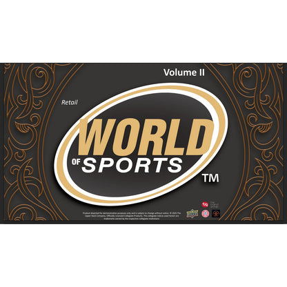 2025 Upper Deck World of Sports Vol.2 Blaster Box
