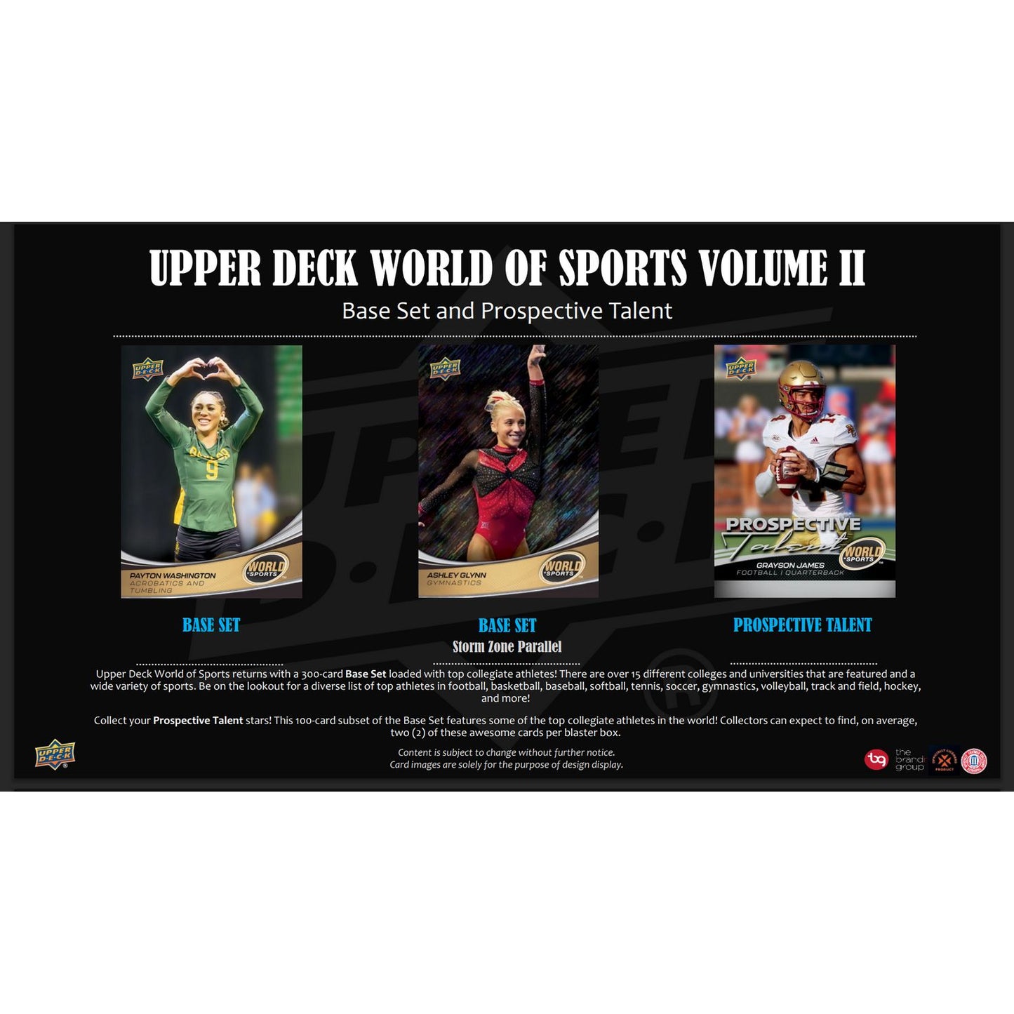 2025 Upper Deck World of Sports Vol.2 Blaster Box