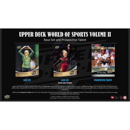 2025 Upper Deck World of Sports Vol.2 Blaster Box