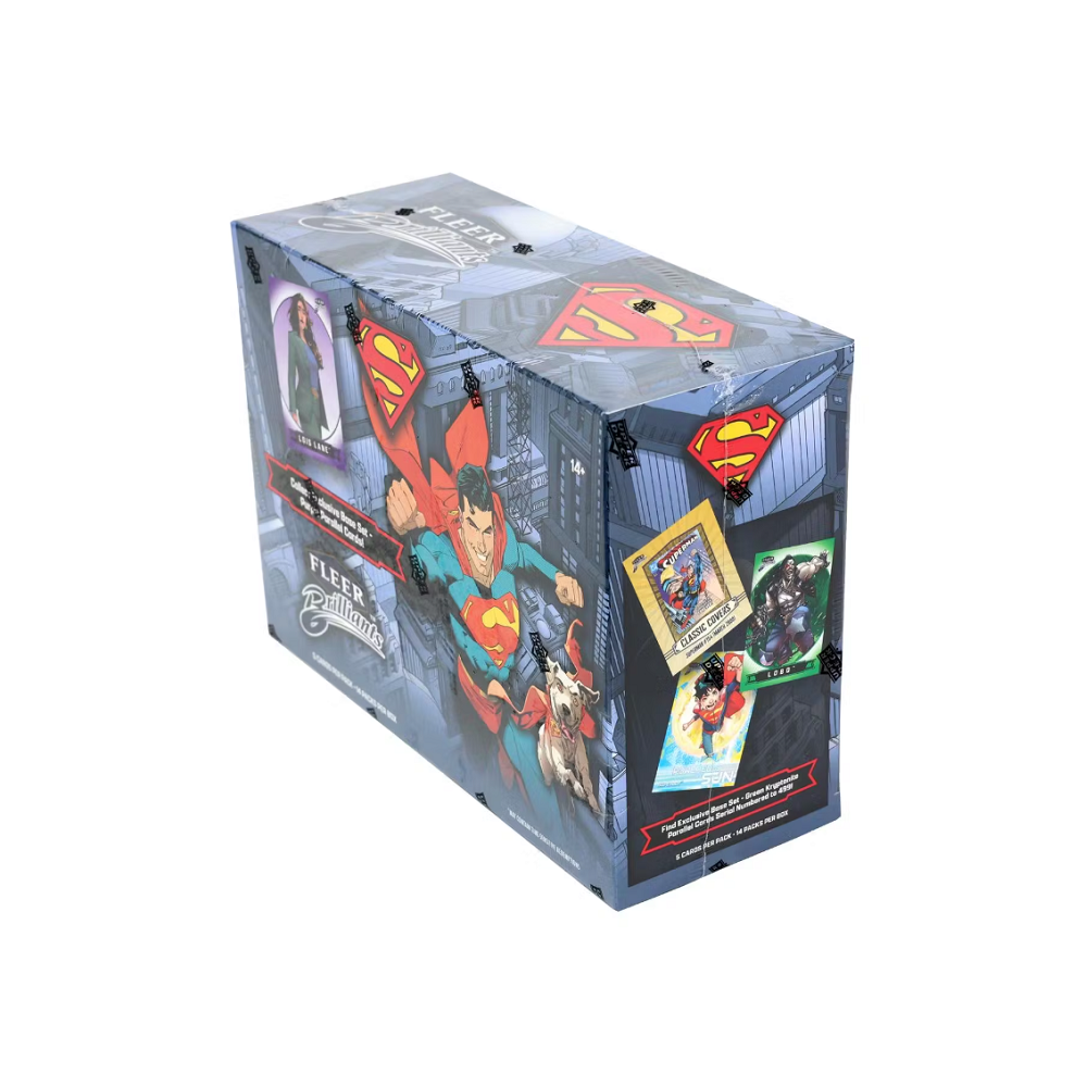 2025 Upper Deck Fleer Brilliants Superman Mega Box