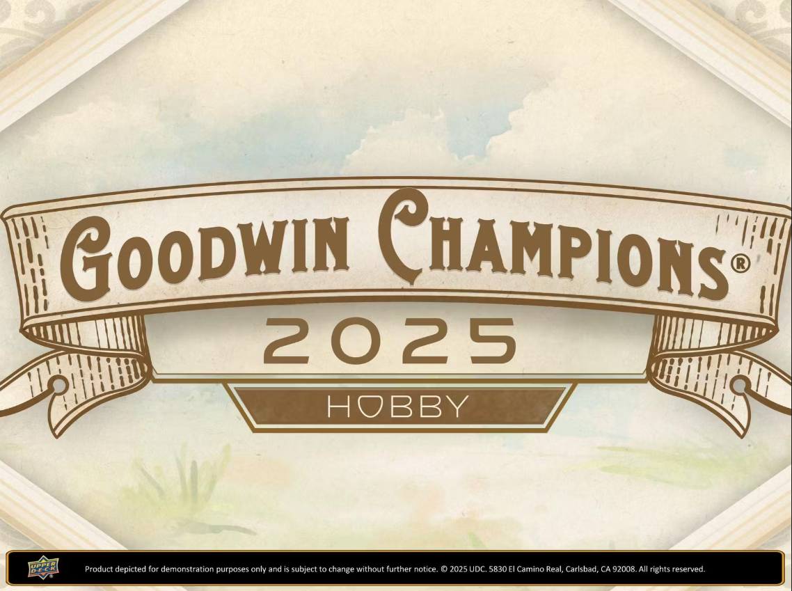 2025 Upper Deck Goodwin Champions Hobby Box *Contact Us To Order*