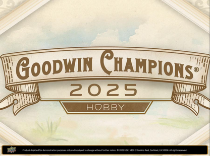 2025 Upper Deck Goodwin Champions Hobby Box *Contact Us To Order*