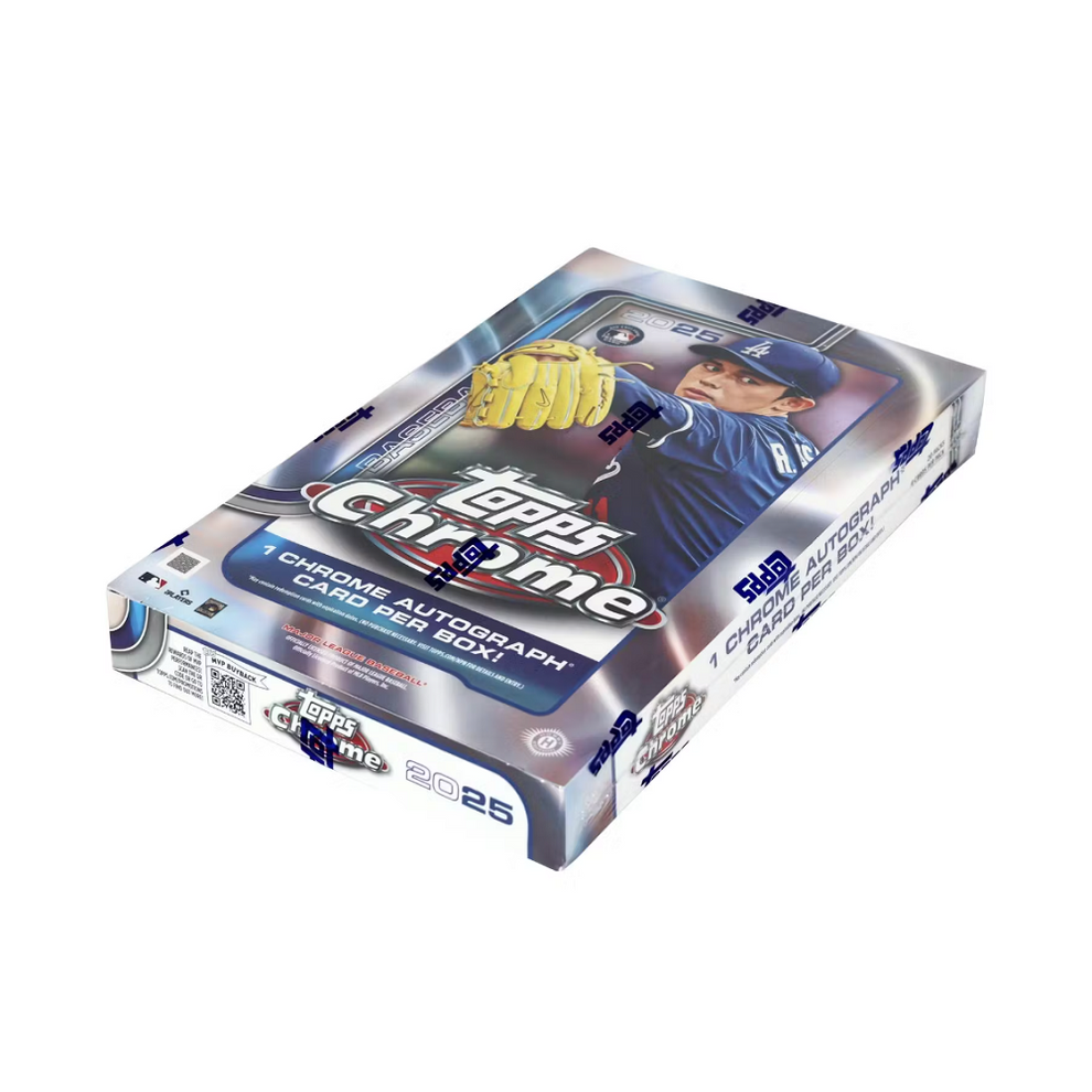 2025 Topps Chrome Baseball Hobby Box | Collector Store LLC