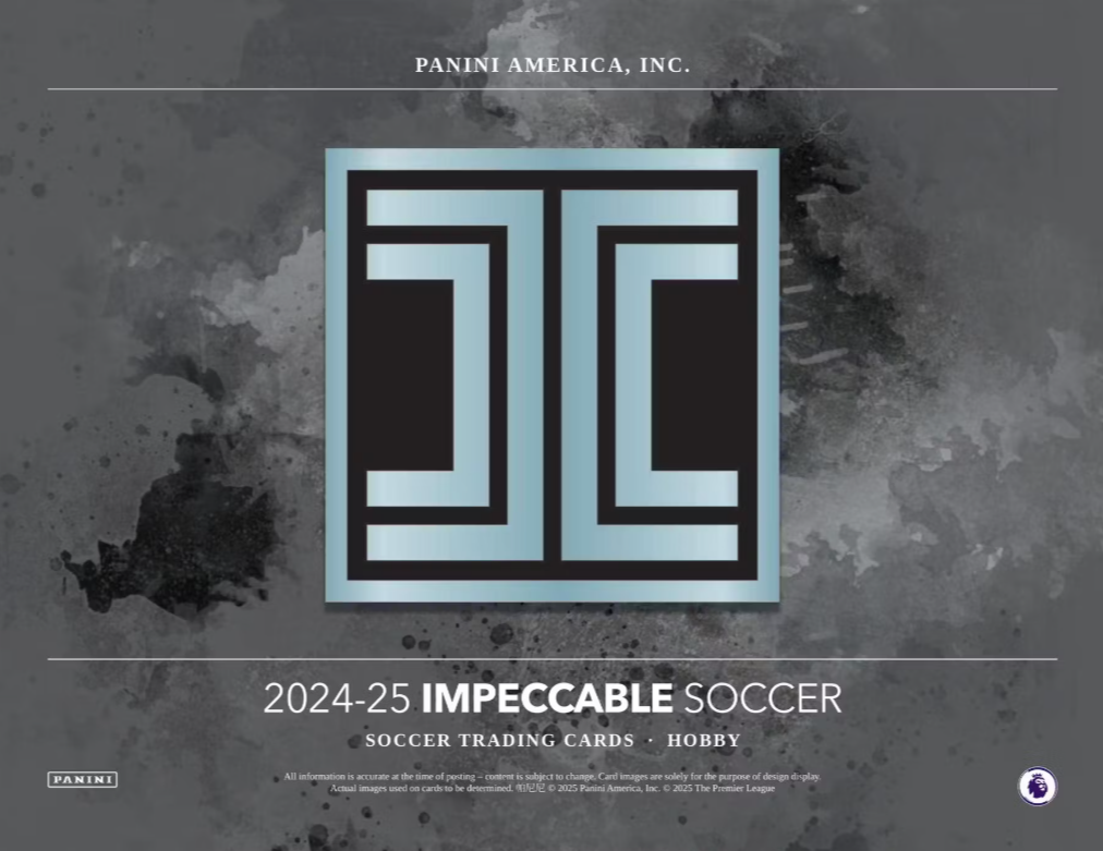 2024-25 Panini Impeccable Soccer 3-Box Hobby Case