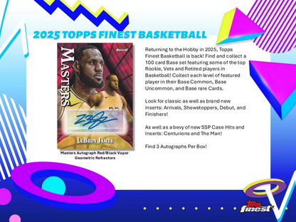 2024-25 Topps Finest Basketball Breakers Delight Box