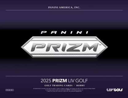 2025 Panini Prizm LIV Golf Hobby Box