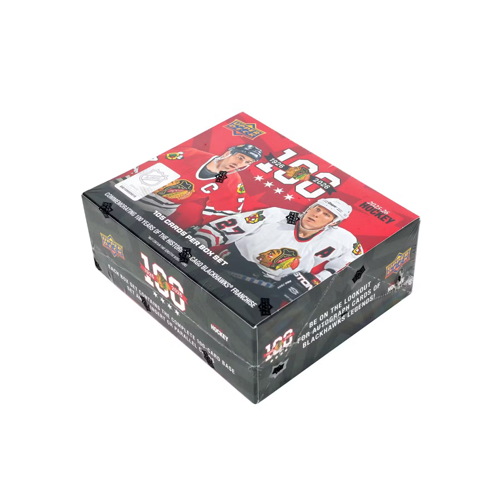 2025-26 Upper Deck Blackhawks Centennial Hockey Box Set *Contact Us To Order*