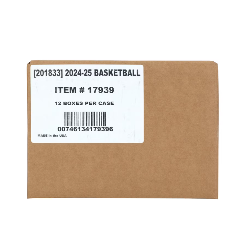2024-25 Panini Obsidian Basketball 12-Box Hobby Case