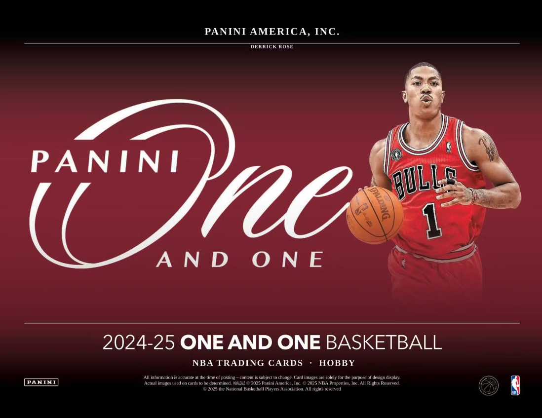 2024-25 Panini One & One Basketball 10-Box Hobby Case