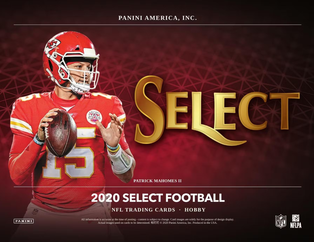 2020 Panini Select Football Hobby Box