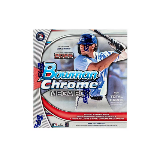 2025 Bowman Chrome Baseball Mega Box