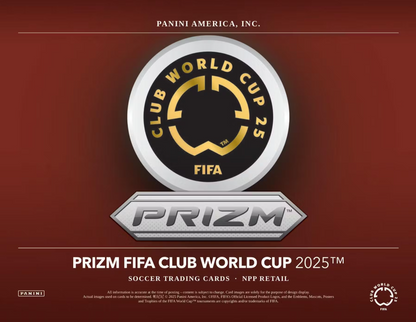 2025 Panini Prizm FIFA World Cup Soccer Mega Box