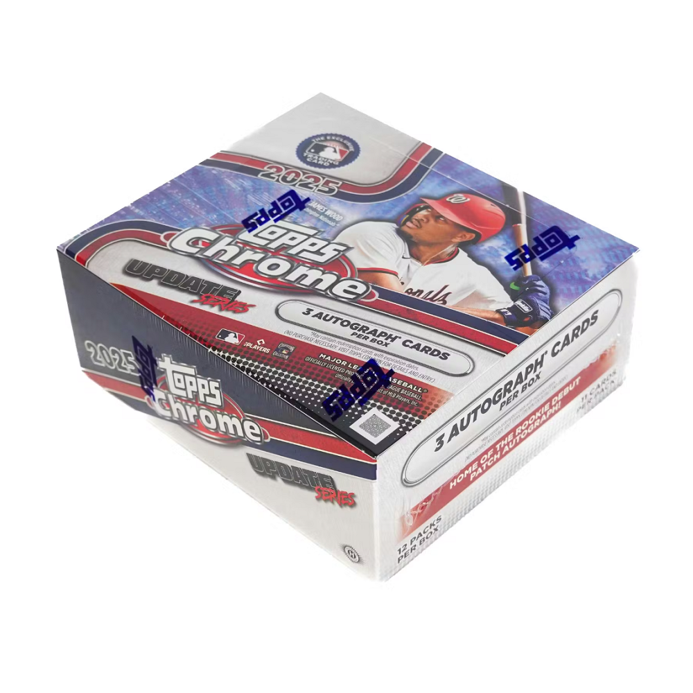 2025 Topps Chrome Update Baseball Jumbo Box