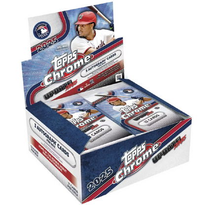 2025 Topps Chrome Update Baseball Jumbo Box