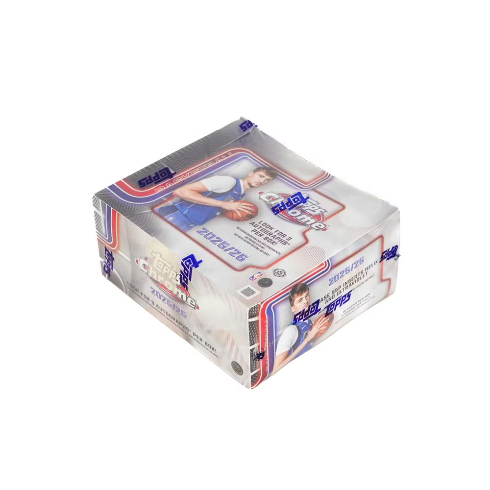 2025-26 Topps Chrome Basketball Jumbo Box