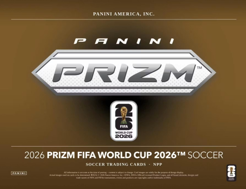 2026 Panini Prizm World Cup Blaster Box (Teal, Red, and Green Prizms)