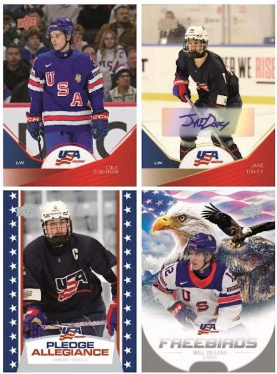 2026 Upper Deck Team USA Juniors Hockey Blaster Box
