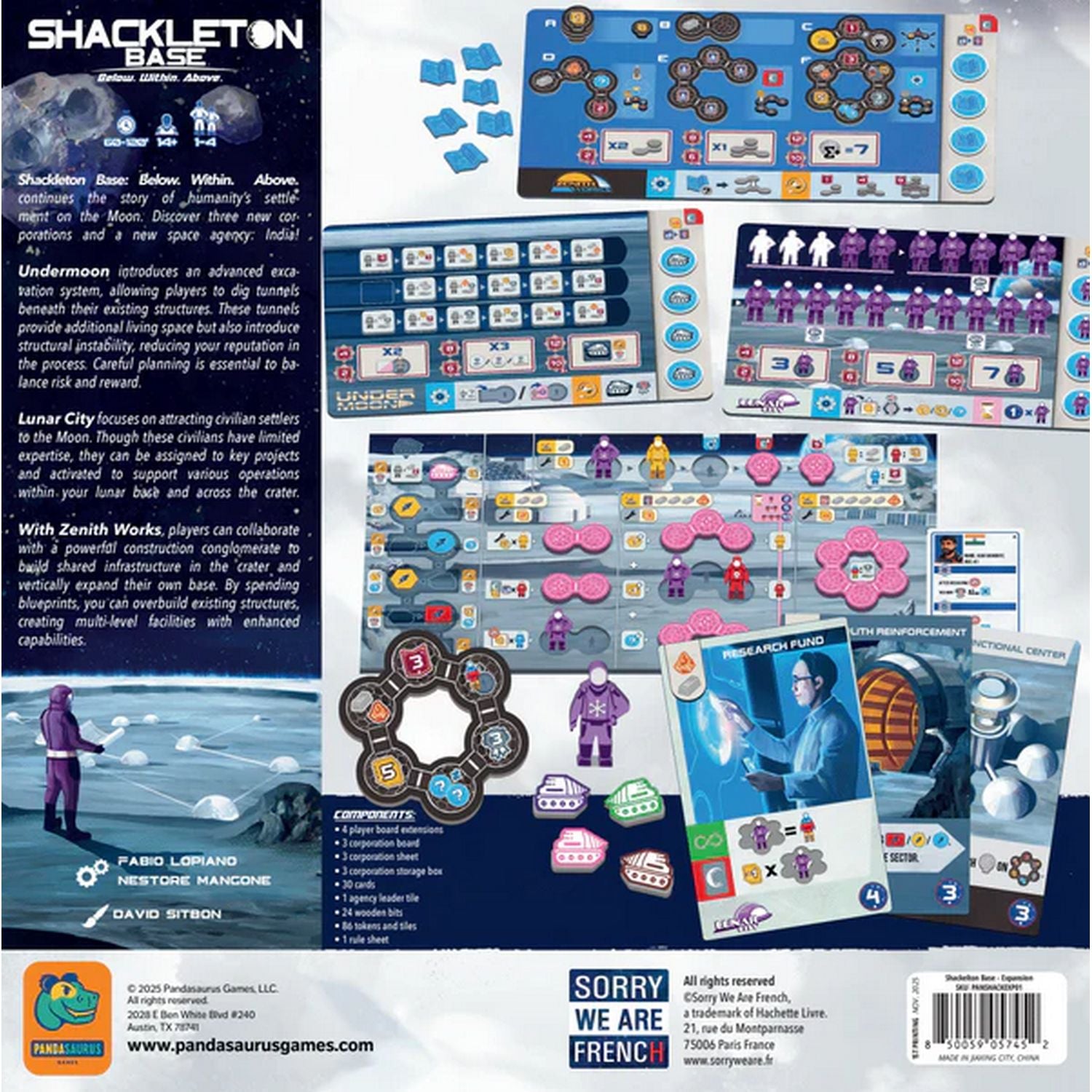 Shackleton Base: Below. Within. Above.、Pandasaurus Games、kayou