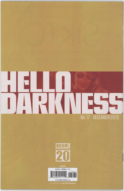 Hello Darkness #17 E 1 in 10 Variant Edition (Full Art, Puebla)
