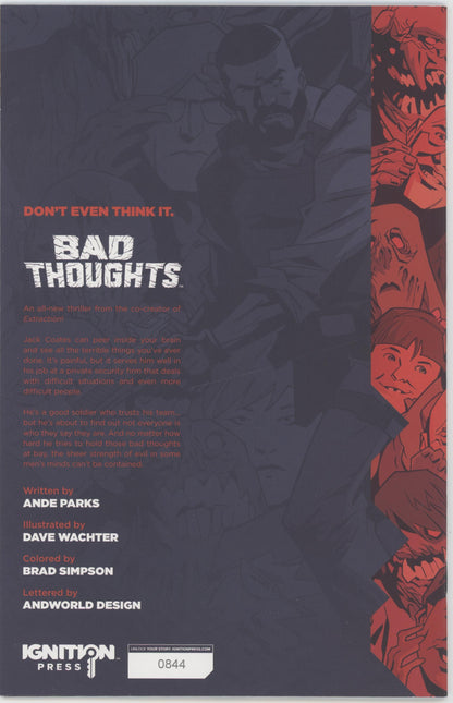 Bad Thoughts #1 Cover C Phil Hester 1 in 10
