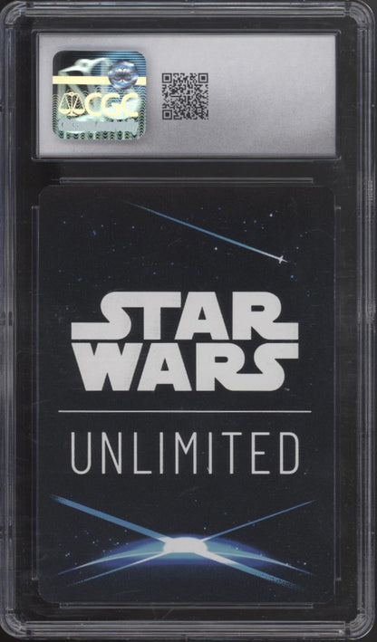 Asajj Ventress Star Wars Unlimited Convention Exclusive Foil #005 CGC 9