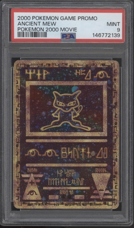 Ancient Mew Pokemon 2000 Movie Promo PSA 9