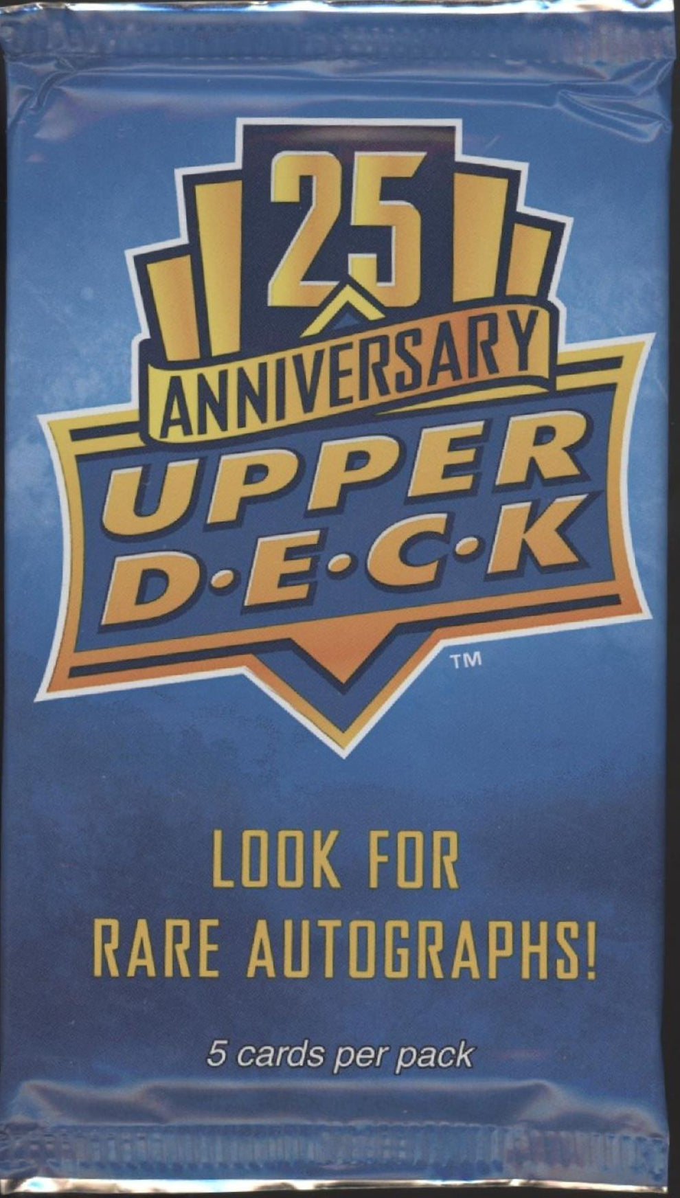 rare upper deck cards Upper Deck 25th Anniversary Pack