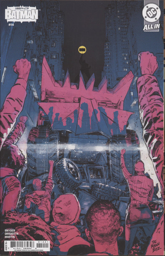 Absolute Batman #14 Cover D 1 in 25 Clay Mann & Seth Mann Card Stock Variant