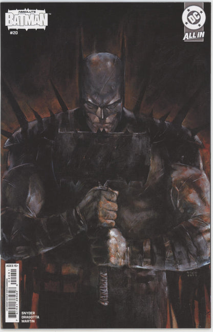Absolute Batman #20 Cover E 1 in 25 Martin Simmonds Card Stock Variant
