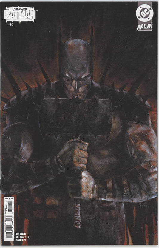 Absolute Batman #20 Cover E 1 in 25 Martin Simmonds Card Stock Variant