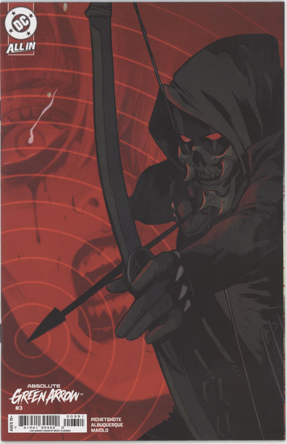 Absolute Green Arrow #3 (Of 6) Cover E 1 in 25 Becky Cloonan Card Stock Variant