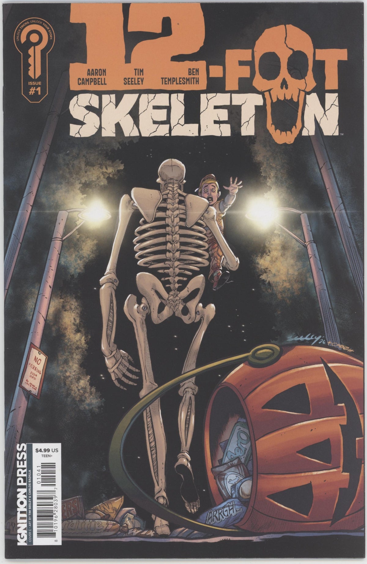 12 Foot Skeleton #1 Cover C Tim Seeley 1 in 10