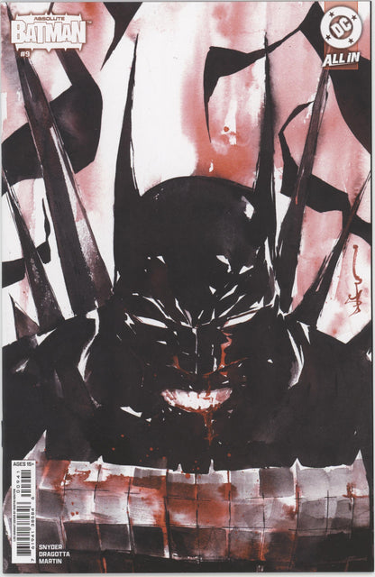ABSOLUTE BATMAN #9 CVR D INC 1:25 DUSTIN NGUYEN CARD STOCK VAR